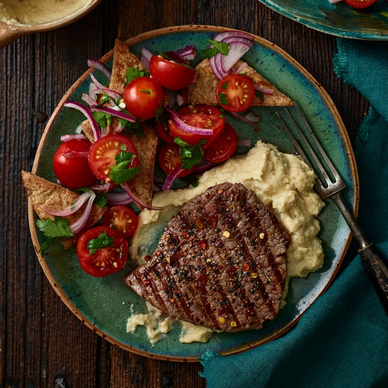Photo of Chilli beef with houmous by WW
