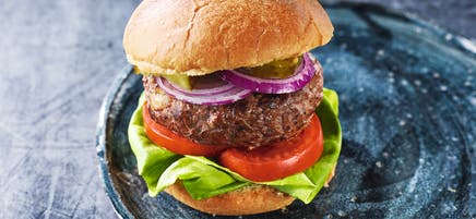 Classic beef burger