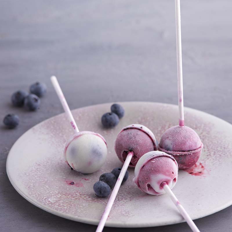 ViktVäktarna - Glassklubbor med blåbärssmak