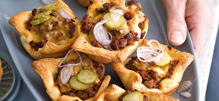 Cheeseburger-Muffins