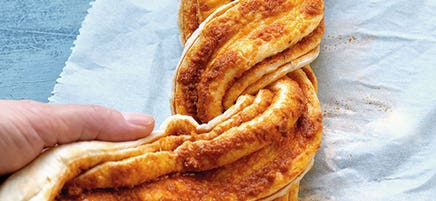 Tresse au pesto