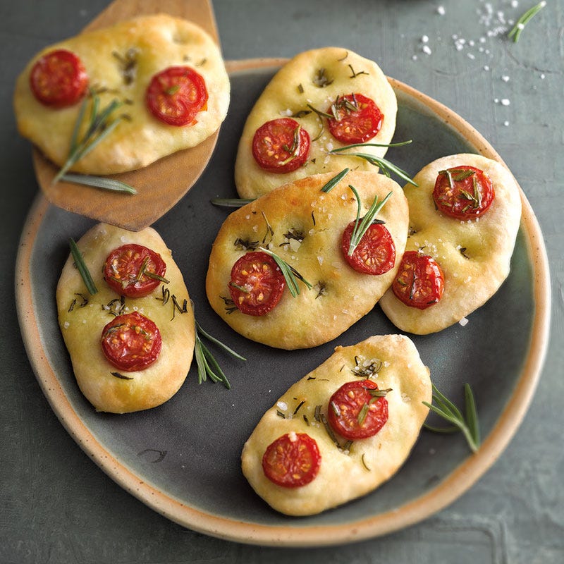 Mini-Tomaten-Focaccia