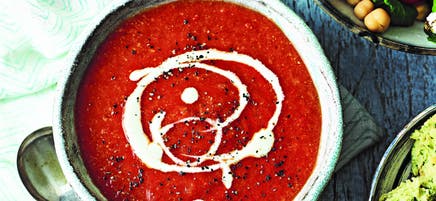 Chickpea & tomato soup