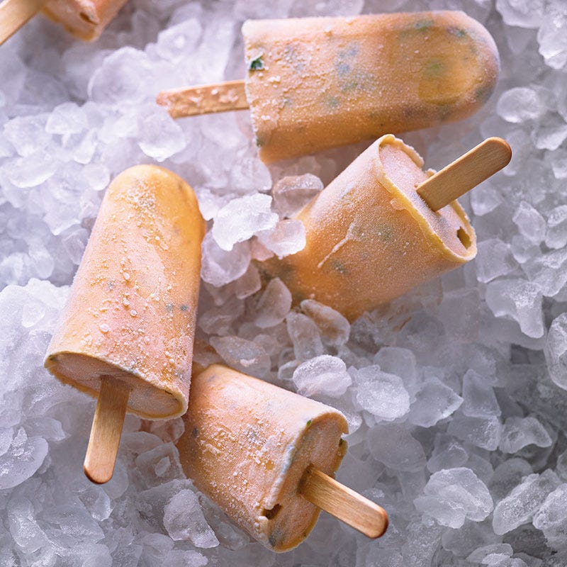 Pfirsich-Icepops