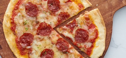 Turkey Pepperoni Pizza