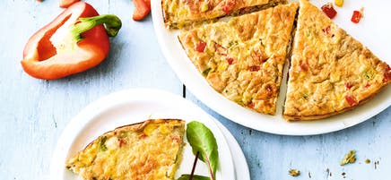 Quiche mexicaine sans pâte