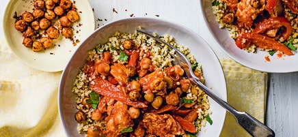 Chicken & chickpea stew