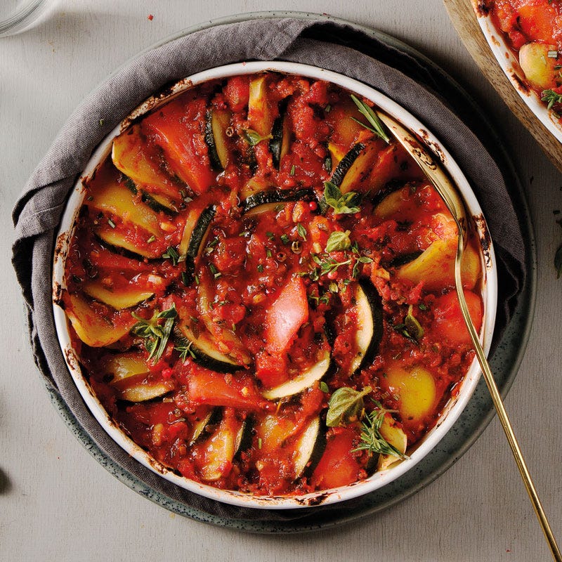 Ratatuille-Kartoffel-Auflauf