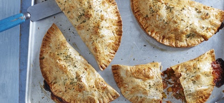 Mushroom & mozzarella calzone
