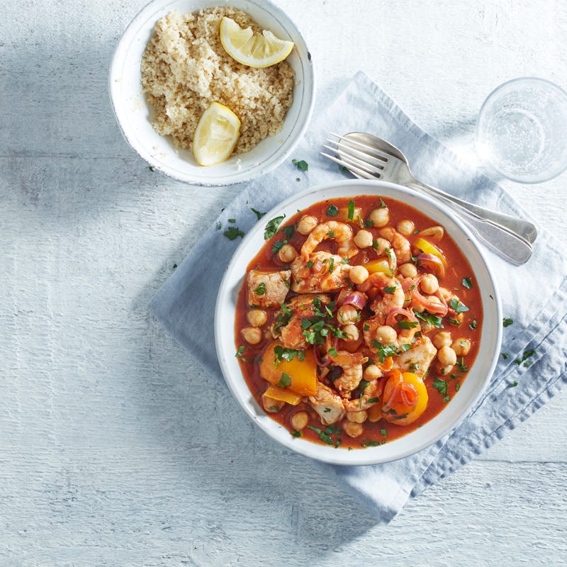 Photo of Cod, chickpea & red pepper tagine by WW