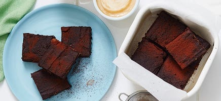 Gluten-free black bean brownies