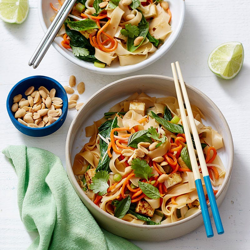 Vegetarian pad thai