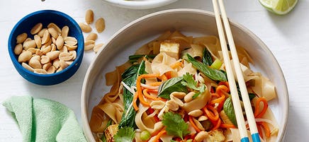 Vegetable pad Thai