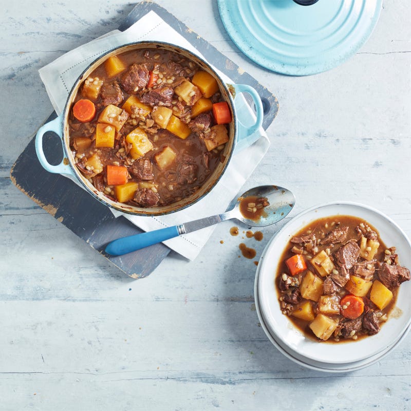 Photo of Beef, root vegetable & barley casserole by WW