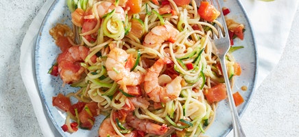 Prawn & chilli linguine