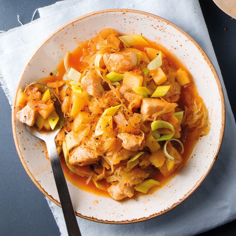 Geflügelgulasch Szegediner Art