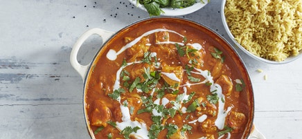 Butter style chicken curry