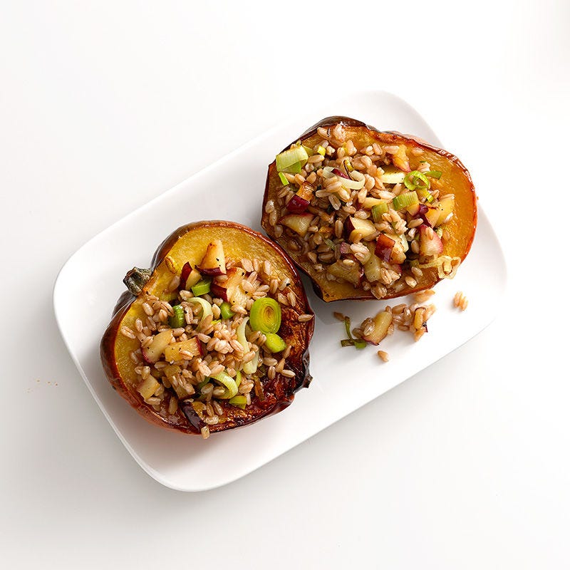 Photo of Farro-Stuffed Acorn Squash by WW