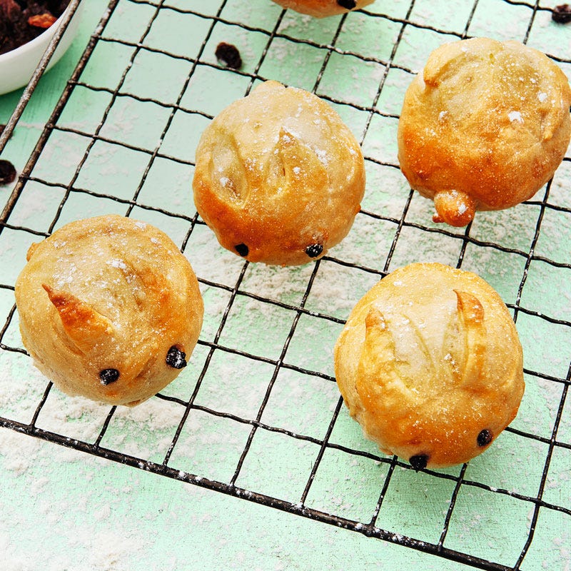 Osterhasenbrötchen