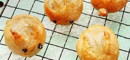 Osterhasenbrötchen
