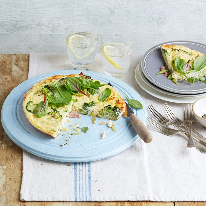 Photo of Crustless bacon, broccoli & cheese quiche by WW