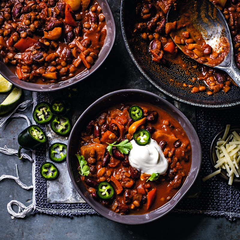 Photo of Bean & lentil chilli by WW