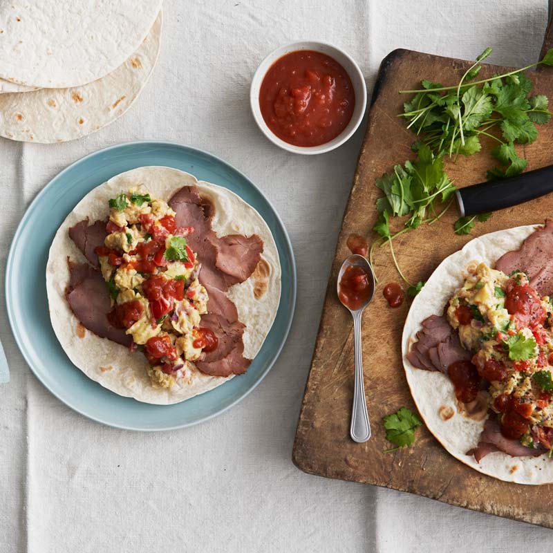 ViktVäktarna - Ägg- och rostbiffsburrito