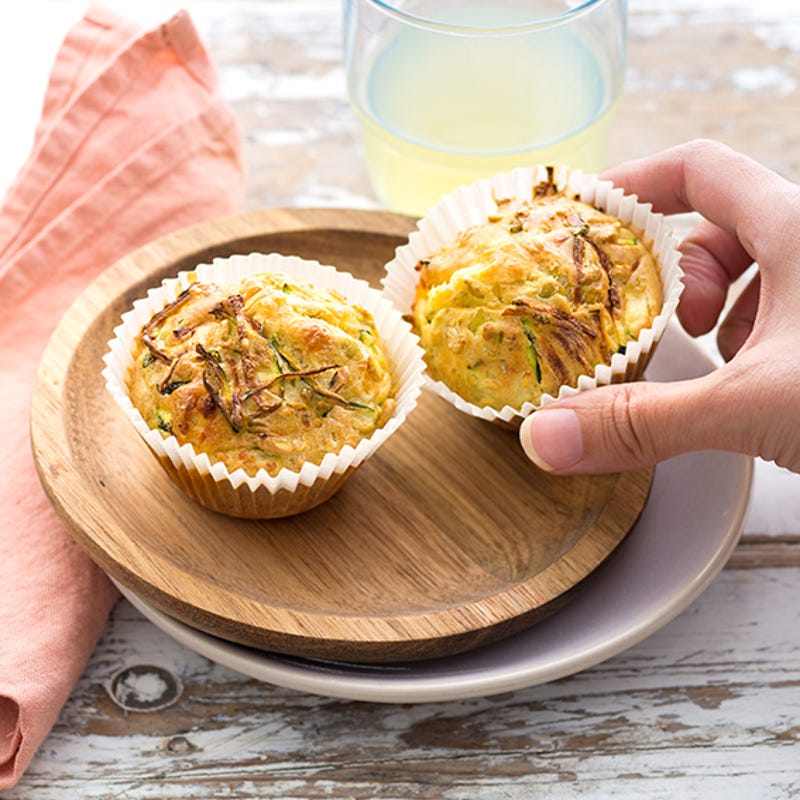 Muffins aux pois cassés et feta