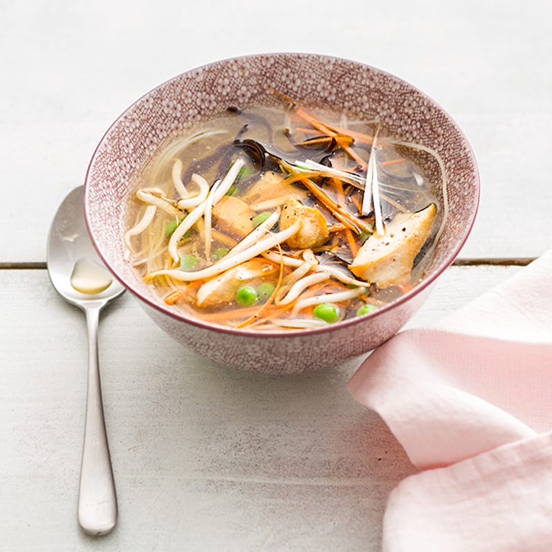 Soupe chinoise au poulet