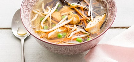 Soupe chinoise au poulet