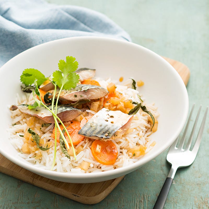 Maquereaux à la verveine