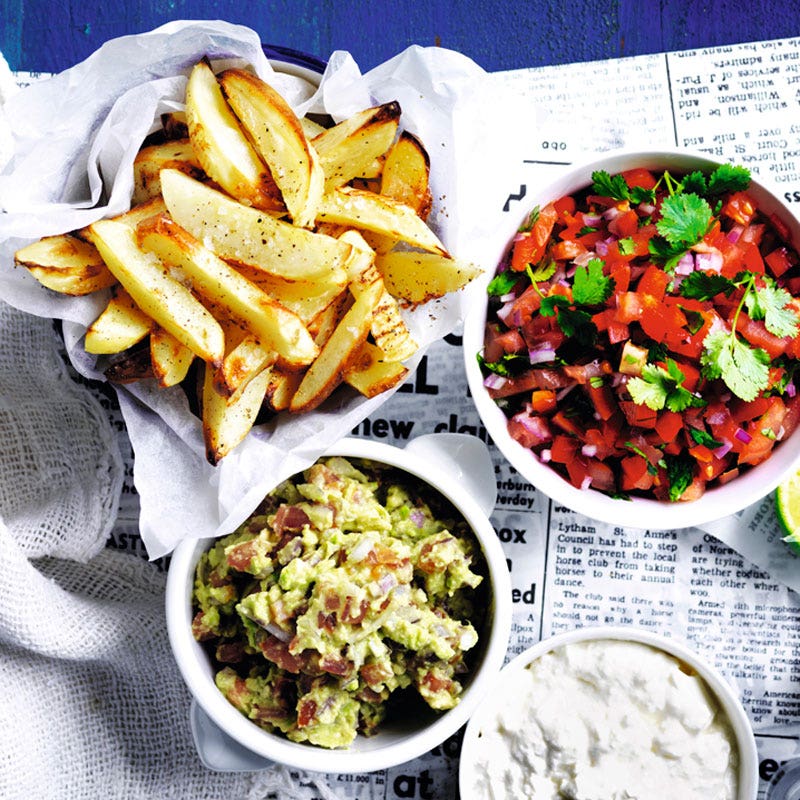 Pommes Frites mit Dip