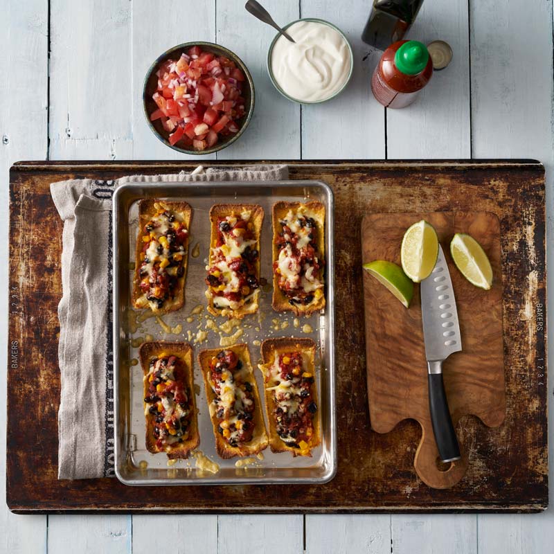 ViktVäktarna - Gratinerade böntacos med tomatsalsa