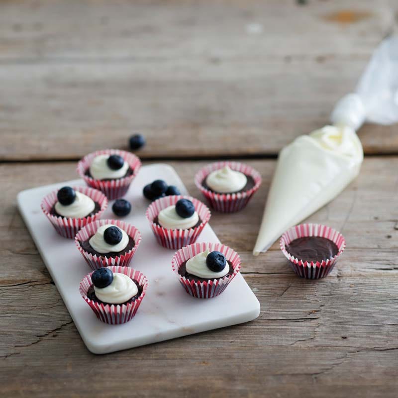 ViktVäktarna - Kladdkakecupcakes med limefrosting