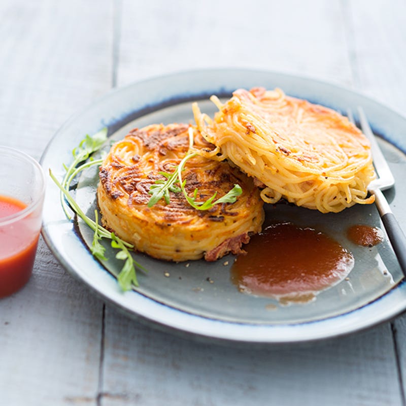 Galette de spaghettis