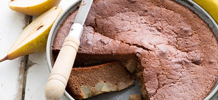 Fondant chocolat aux poires
