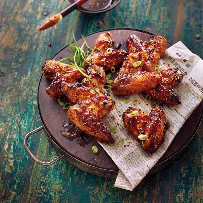 Chicken Wings mit Asia-BBQ-Marinade