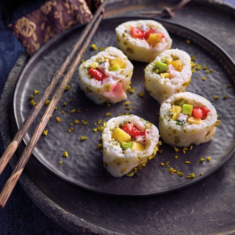 Fruchtiges Sushi