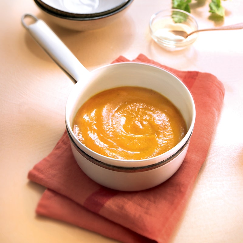 Velouté de courge au curry d'Estelle