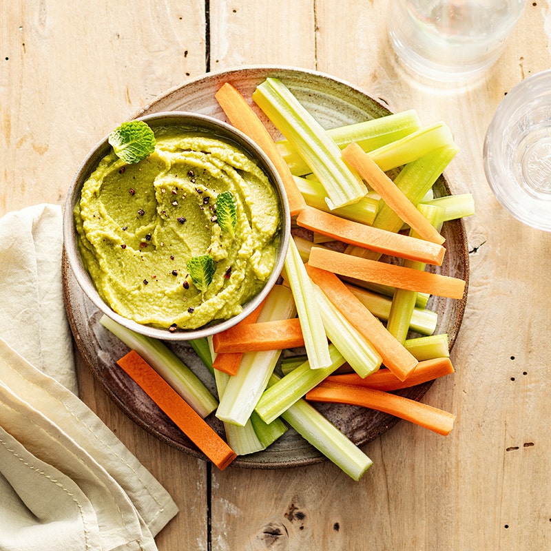 Dip aux deux pois, façon houmous