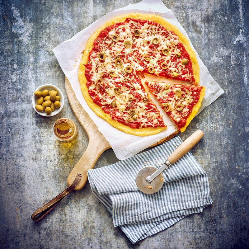 Polenta façon pizza de Laurence