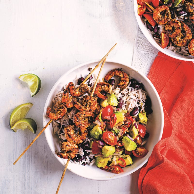 Photo of Jerk-style prawn rice bowl by WW