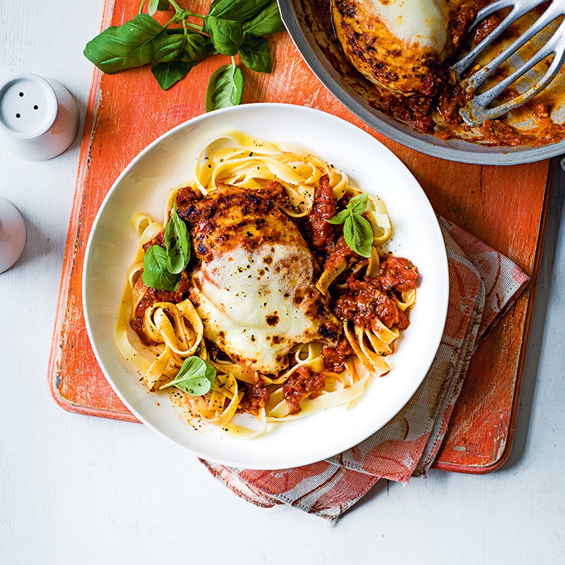 Photo of Tomato & mozzarella chicken bake by WW