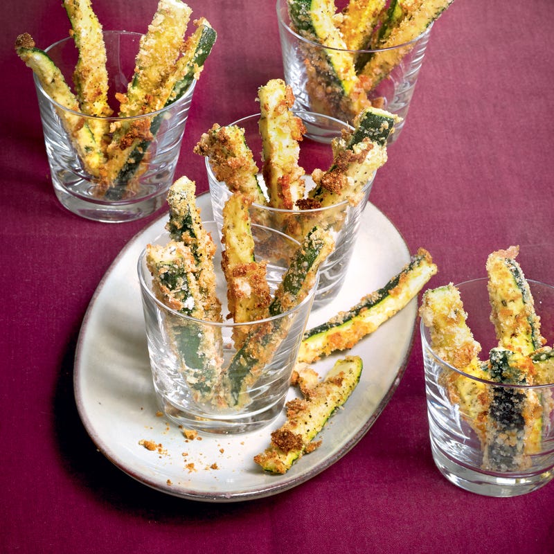 Frites de courgettes