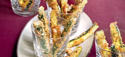 Frites de courgettes