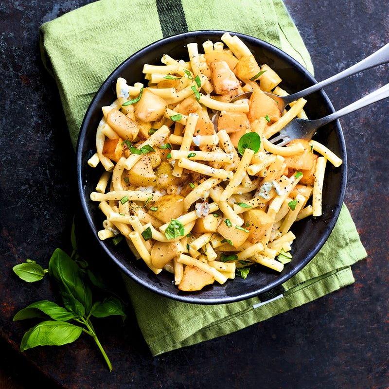 Macaronis poire gorgonzola de Lisa