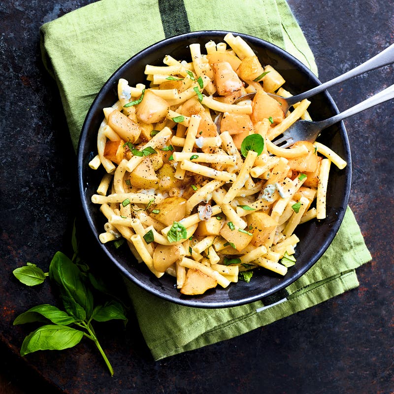 Macaronis poire gorgonzola de Lisa