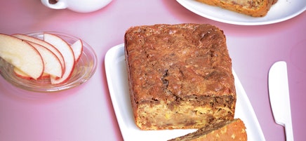 Marbré de pomme à la cannelle