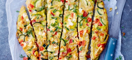 Frittata à la méditerranéenne