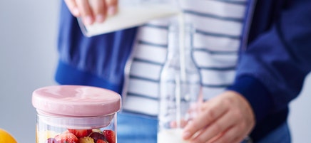Fruitsalade met yoghurt